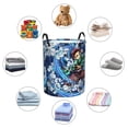 thumbnail image 6 of Demon Slayer Large Laundry Basket With Handle, Collapsible Laundry Hamper, Dirty Clothes Storage Basket For Living Room, Bathroom, Bedroom, College Dorm, 6 of 8