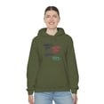 thumbnail image 6 of Be Strong and brave Always Dreamer Unisex Heavy Blend™ Hooded Sweatshirt, 6 of 9