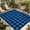 Blue Black, variant on Black Blue Plaid Outdoor Rug for Patio/Deck/Porch, Non-Slip Large Area Rug 4 x 6 Ft, Country Buffalo Checked Gingham Indoor Outdoor Rugs Washable Area Rugs, Reversible Camping Rug Carpet Runner