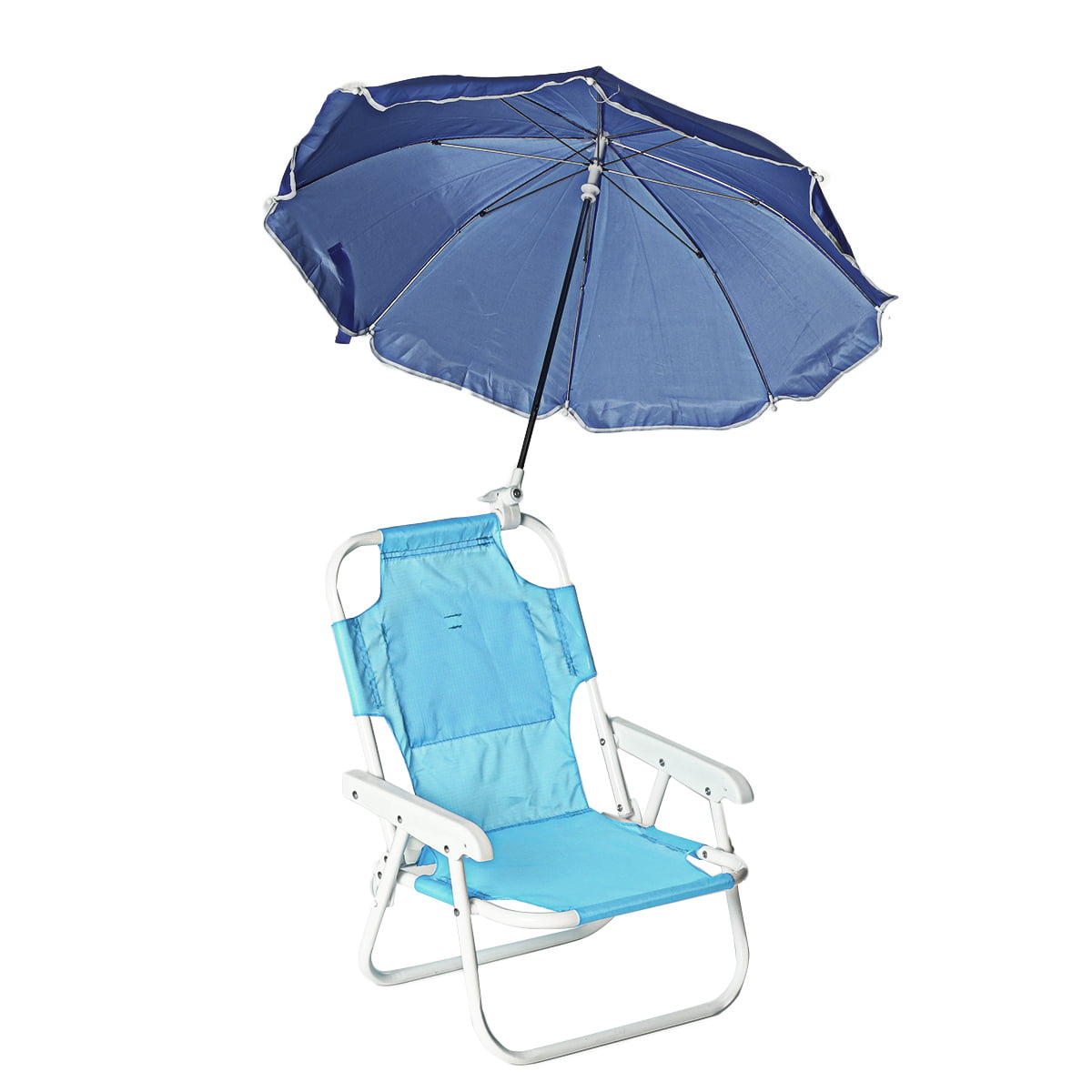 Redmon Kids Lounger Beach Chair Blue