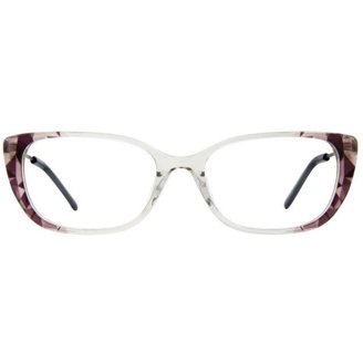 Adensco EYEGLASSES AD236-AY0-53 New with case Eyeglasses Adensco AD 236 0AY0 Havana Violet - Walmart.com main image 3