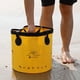 thumbnail image 5 of Cubo Plegable 10l Portátil Pesca Impermeable Cubierta Multifunción Liviano para Viajar en Bote, 5 of 9