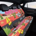 thumbnail image 4 of Mouk-theme Car Rear Seat Covers Back Elastic Flexible Car Seat Covers Decorative Fits Most Cars 120x59x76cm, 4 of 6