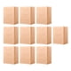 thumbnail image 4 of 10 bolsas de papel Kraft marrón, bolsas de regalo de papel Kraft, bolsas de compras de almacenamiento, plegables, multifuncionales, lavables, a prueba 28cmx15cmx28cm Sunnimix bolsas de papel kraft, 4 of 8