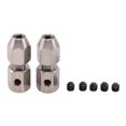 thumbnail image 4 of 4Pcs RC Barco Acoplamiento Flexible CNC Acero Inoxidable Flex Collet Acoplador, 3.18X4mm, 4 of 5