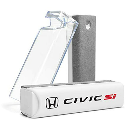 Honda Civic Si All-in-One Gray Microfiber Wipe Screen Cleaner for Car Navigation Screen, Touch Pads, Cell Phone Plus Cell Phone