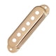 thumbnail image 2 of 3 tapas de latón para pastillas de mástil, puente y medio de guitarra eléctrica de 6 cuerdas dorado, 2 of 9