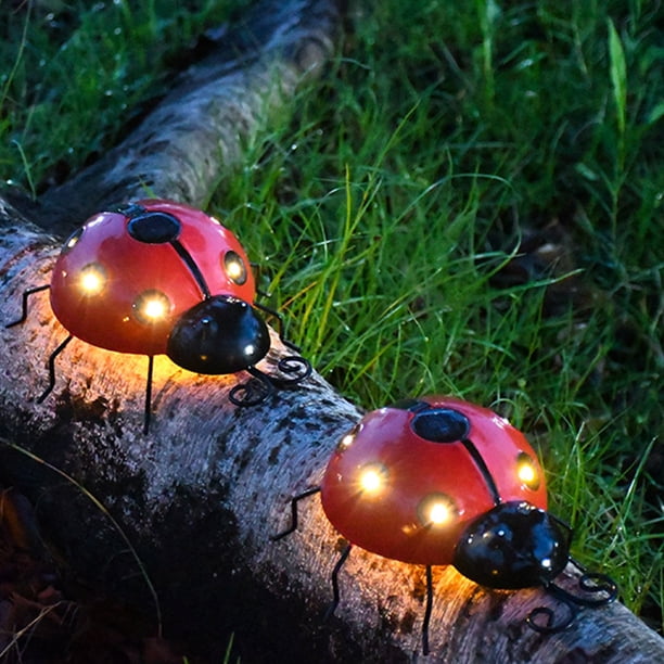 Homeleo Lot De 6 Lampes Solaires Pour Décoration De Jardin, Guirlande