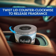 Refresh Your Car! Gel Can Air Freshener (New Car/Cool Breeze Scent, 5 oz)