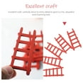 thumbnail image 4 of IFANLANDOR 5Pcs Mini House Supplies Wooden Ladders For Role Play Activities, 4 of 4