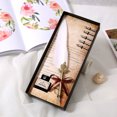 thumbnail image 3 of TFixolQuill Pen and Ink Set Feather Fountain Dip Pen with Replacement Nibs Calligraphy Writing Vintage Signature Pen Luxury Birthday Gift for Children Student Friends, 3 of 7