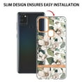 thumbnail image 5 of Allytech Samsung Galaxy A21s Case, Flower Series Crystal Clear Back Cover Flexible TPU Silicone Shockproof Drop Proof Anti-yellow Protection Case Cover for Galaxy A21s, White Flower, 5 of 5
