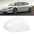 thumbnail image 1 of White Side Mirror Cover for   2017 2018 2019 2020 2021 2022 2023, Rearview Mirror Cover Repair Mirror Cap, 1 of 7