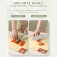 thumbnail image 4 of Plastic Cutting Board,Plastic Cutting Boards Household Standing and Hanging Cutting Board Plastic Cutting Board Kitchen Cutting Board Multifunctional Fruit Cutting Cutting Board, 4 of 5