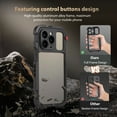 thumbnail image 4 of Portable Phone Cage Mobile Phone Video Rig Handheld Smartphone Stabilizer with 3 Cold Shoe Mount & 67mm Magnetic Filter Adapter Ring Replacement for iPhone 15 Pro Max Video Recording, 4 of 7