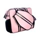 thumbnail image 5 of Bolsa de Pickleball, bolso de mano de Pickleball con correa ajustable, profesional para mujer Rosa y negro, 5 of 9