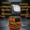 thumbnail image 3 of For Jeep Wrangler JK JL Side Shooter LED Cube Work Light Driving 2x4", 3 of 11