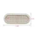 thumbnail image 5 of Crownline Boat Vent Grille Cover 35011 | Oval White Plastic, 5 of 5