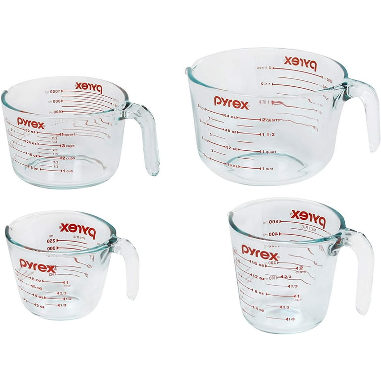 4 Cup Glass Measuring Cup Clear - Figmint™