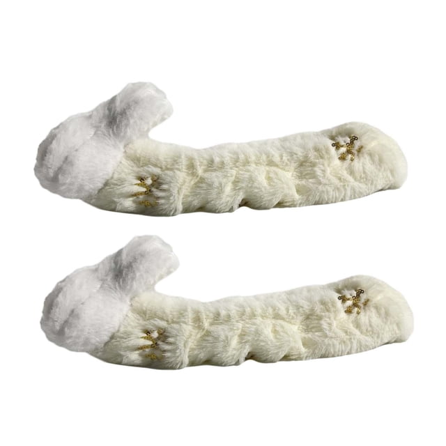 Fundas para cuchillas de patines de hielo, protectores de invierno para patines, de peluche de 14 pulgadas, accesorios de entrenamiento para
