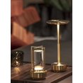 thumbnail image 5 of Rechargeable Table Lamp Dimmable Metal Cordless Waterproof Touch Night Light Esthetics Desk Lamp, 5 of 5
