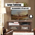 thumbnail image 5 of Costway TV Stand Entertainment  Center Hold up to 55'' TV with 2 Shelves & 2 Door Cabints, 5 of 11