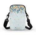 thumbnail image 2 of HELLHERO Flowers Double Layer Small Crossbody Purse Polyester for Adult, 2 of 6