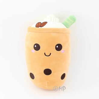 Peluche Au Thé Au Lait Boba - Peluche En Peluche Bubble Tea Avec Peluche Au Thé Au Lait Boba - Peluche En Peluche Bubble Tea Avec