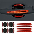 thumbnail image 2 of Car Door Handle Scratch Protective Sticker Reflective Strips Set, 2 of 8