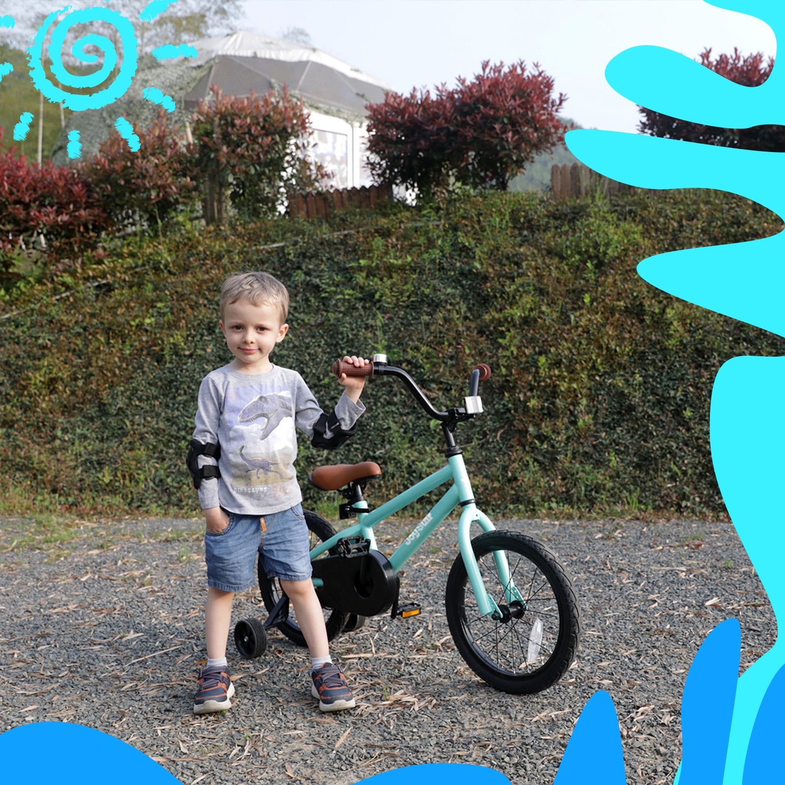 JOYSTAR Kids Bike for Ages 2-12 Years Old Boys Girls, 12-20 Inch BMX Style Kid's Bikes, Multiple Colors