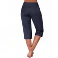 thumbnail image 4 of Tnhcen Women's High Waisted Stretchy Yoga Pants Women’s 7/8 Length – Active Wear Fabric Elastic Waist Cuffed Hem for Workout Casual & Office Sweat-Wicking Breathable & Soft Stretch S-2XL, 4 of 8