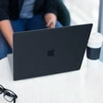 thumbnail image 3 of TORUBIA For MacBook Pro 16 inch Case 2019 Release A2141 Ultra Slim Protective Plastic Hard Shell Case & Keyboard Cover Compatible with MacBook Pro 16 inch,Frosted Black, 3 of 6