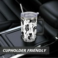 thumbnail image 5 of 40 oz Cat Tumbler with Handle and Straw, Cat Stainless Steel Vacuum Insulated Travel Coffee Mug Cup Water Bottle, Cat Stuff Accessories Decor, Cat Lover Gifts for Women Girls, 5 of 6