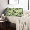 thumbnail image 6 of Susaid Cute Panda Bear In Greenery Forest Print Pillowcases Multiple Size, Pillow Cover Super Soft Envelope Closure Standard Pillow Case-16"x24", 6 of 6