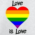 thumbnail image 3 of CafePress - Love Is Love Sweatshirt - Crew Neck Sweatshirt, 3 of 4