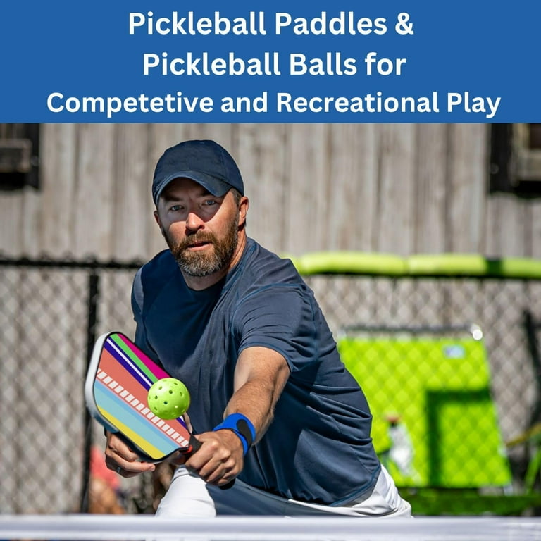 Swingball Pickleball All Surface Portable Pickleball Game Set For Ages 6 , Adjustable Height, Lightweight Paddles, Beginner & Pro Friendly Family Fun Tennis Game