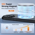 thumbnail image 2 of Funda protectora UnbreakCable Magnetic para iPhone 15 negra, 2 of 9
