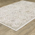 thumbnail image 2 of Oriental Weavers Cavett Vintage Inspired Ivory/Gold Area Rug, 9'10" x 13', Stain Resistant, Family and Pet Friendly, 2 of 3
