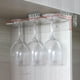 thumbnail image 3 of Soporte de vino montado en la ped, soporte pa vasos, estante de almacenamiento colgante, estante organizador, soporte pa vasos de 3 Sunnimix Titular de copa, 3 of 7