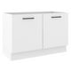 thumbnail image 1 of Mueble Inferior de Cocina MADESA Agata 2 Puertas 120 cm Blanco, 1 of 7