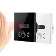 thumbnail image 2 of Interruptor de luz inteligente de pared de 100-240 V Inducción de ondas infrarrojas Inalámbrico Negro, 2 of 9