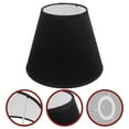 thumbnail image 3 of Miangastore Small Lampshade E27/E14 Base Lamp Shade Cover Wall Light Shade Replacement, 3 of 9