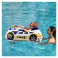thumbnail image 1 of Pool Float Boffer, diseño de coche de policía para niños de 1 a 5 años, 1 of 6