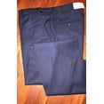thumbnail image 2 of "Ethan" Navy Super 150's Luxury Viscose Blend Suit Pants, 2 of 3