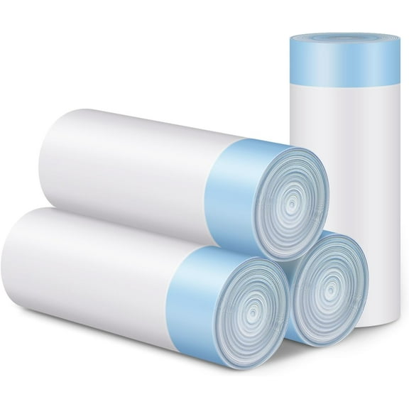 Self-Cleaning Litter Box Liner,Waste Bags for Automatic Litter Box White