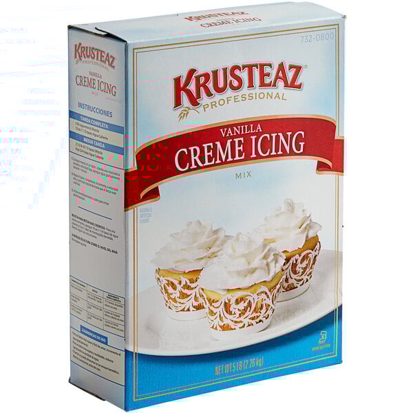 6 PACKS : Krusteaz Icing Mix - White, 5-Pounds