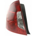 thumbnail image 4 of For Hyundai Accent 2006-2011 Tail Light Assembly Driver Side | Clear and Red Lens | Sedan | Replacement For HY2800136 | 924011 E010, 4 of 7