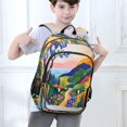 thumbnail image 6 of FORMRS Unisex School Backpack 17" Student Travel Bag with Laptop Compartment, Art Path, 6 of 7