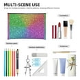 thumbnail image 4 of Cauagu Colorful Glitter for Tyvek Makeup Bag,Reusable Travel Cosmetic Bag Women Organizer Toiletry Bag Birthday,Gifts for Women Girlfriend Mom Teacher 6.5’’*8.9’’, 4 of 7