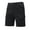 Black, variant on MIXUE Mens Shorts Summer Solid Color Elastic Waist Loose Fit Sports Beach Outdoor Sportwear,Green,M